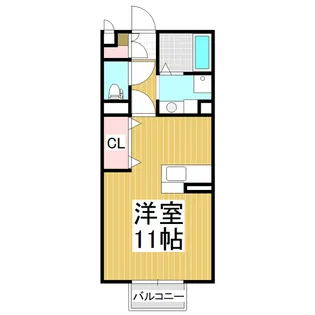 幸ー歩1024 A【1階】の間取り