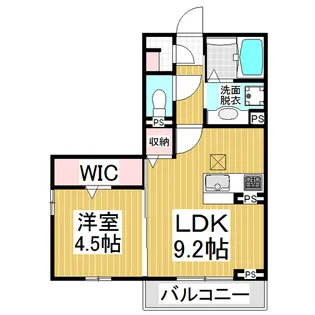 プチアンジュ【1階】の間取り