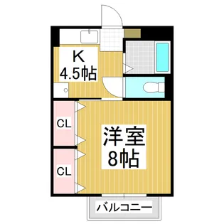 Surplus KAI【1階】の間取り