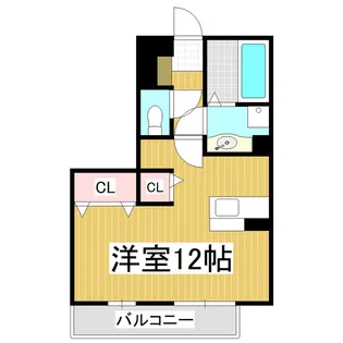 ヴェルドミール【3階】の間取り