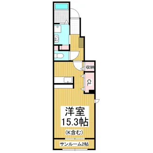 Arcadia優【1階】の間取り