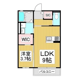 High Field【2階】の間取り