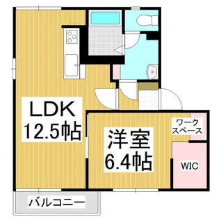 フレグランスForever B棟【1階】の間取り