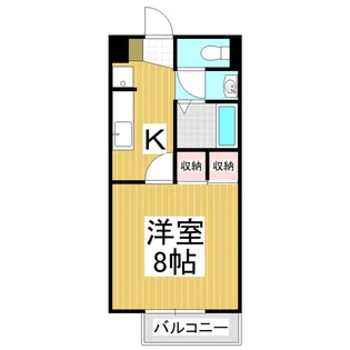 Bon marche【1階】の間取り