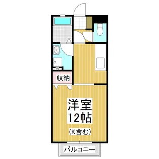 インゼルプラッツ【2階】の間取り