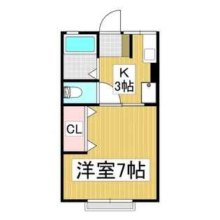 シティハイムレトア中央C棟【1階】の間取り