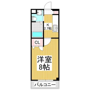 グランドヴィレッジ【202号室】の間取り