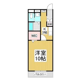 Sixアピア【1階】の間取り