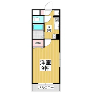 コニファーマンション【3階】の間取り