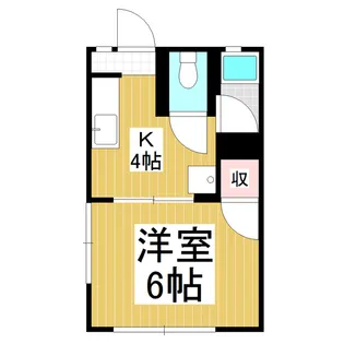 フォーブルM.S.K【1階】の間取り