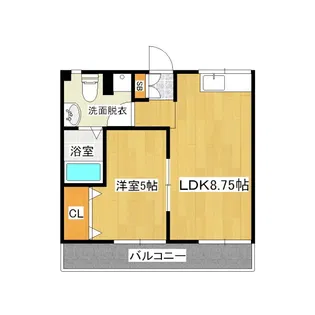 イースト【2階】の間取り