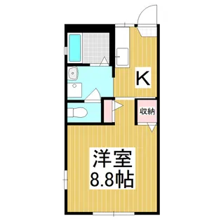 サンマルコ吉澤 D棟【1階】の間取り