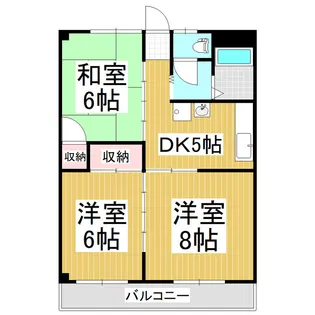 Reverie【1階】の間取り