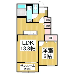 グレースハウス・SK【1階】の間取り