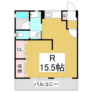 塩ノ崎ビル【205号室】の間取り