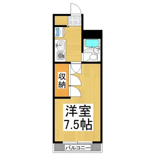 ドエール筑摩【1階】の間取り