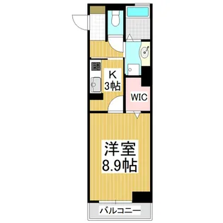 Amabilis(アマビリス)【3階】の間取り