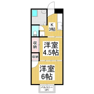 センチュリーハウス【1階】の間取り