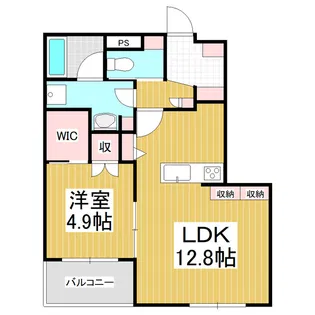 LEGACIA K【2階】の間取り