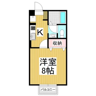 Court East【2階】の間取り