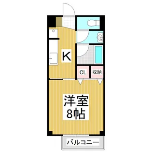 サープラス太尾【2階】の間取り