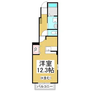 ゼファーエテルノ A【1階】の間取り