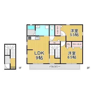 モンテ・ロトンド【2階】の間取り