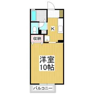 メゾン・コスモス【1階】の間取り