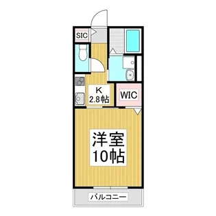 ハイムメゾンLS笹部【3階】の間取り