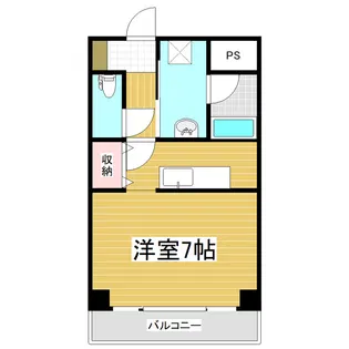 サームスコマツ【4階】の間取り