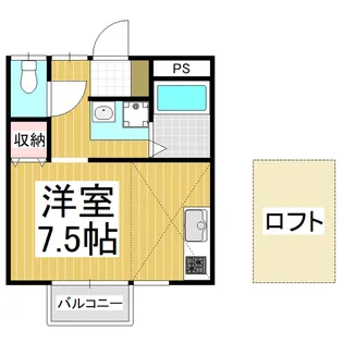 トップコート【1階】の間取り