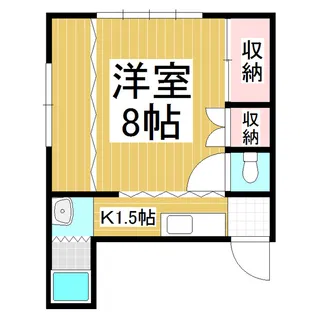 吉川ビルマンション【2階】の間取り