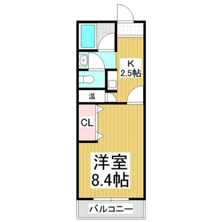 中曽根ビル【2階】の間取り