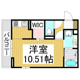 ポルト・ボヌール【2階】の間取り