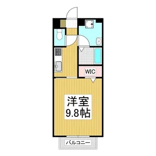 カサベルデ【1階】の間取り