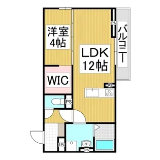 サニーコート久家【2階】の間取り