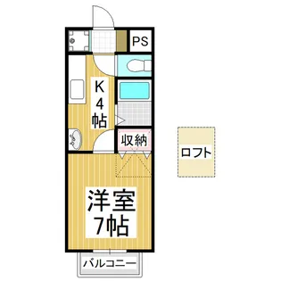 コーポあるば【3階】の間取り