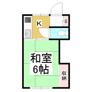 メゾン竹内【3階】の間取り