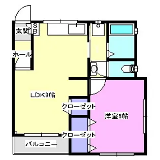 塩ノ崎ビル【2階】の間取り