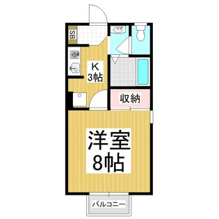 エトワール高山【2階】の間取り