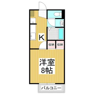 CREA・小半【1階】の間取り