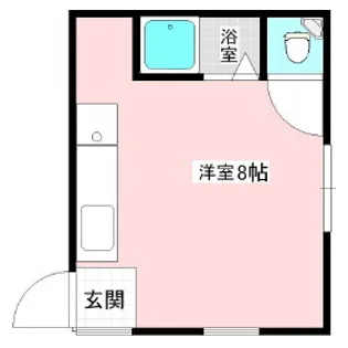 ハイツ入船【2階】の間取り