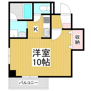 ウエスト島立【2階】の間取り