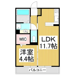 Riziere【1階】の間取り