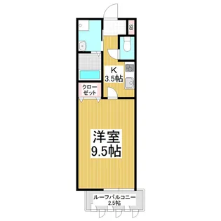 アーツ本庄【2階】の間取り