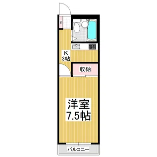 メゾン浅間【2階】の間取り