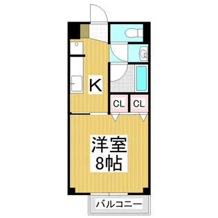 Cadenzaマルヤマ【2階】の間取り