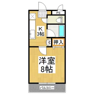 オークビレッジ【1階】の間取り