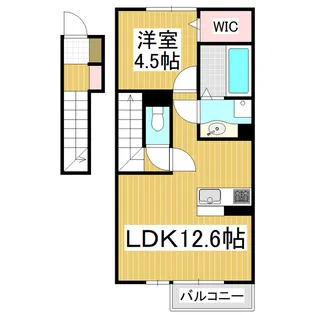 SOLEIL NAMIYANAGI【2階】の間取り