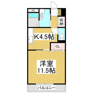 View Crest【2階】の間取り